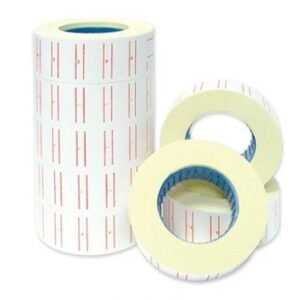 價錢標籤 - 白底紅線